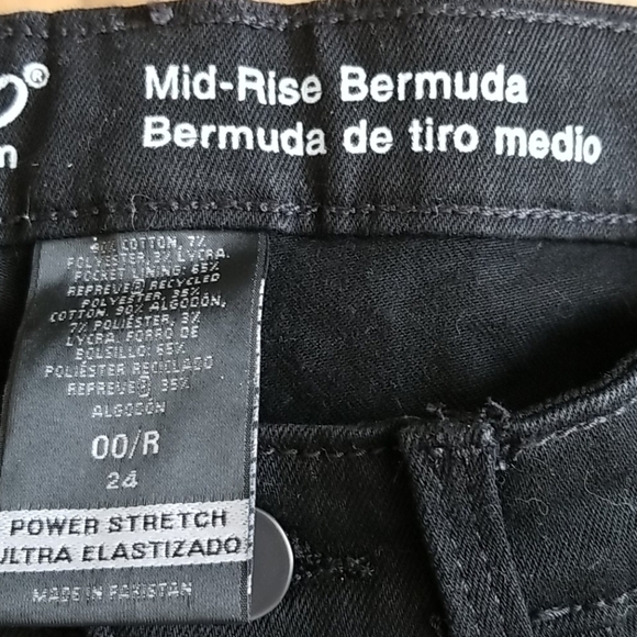 Mossimo Supply Co. Black Jean Shorts - Picture 7 of 7